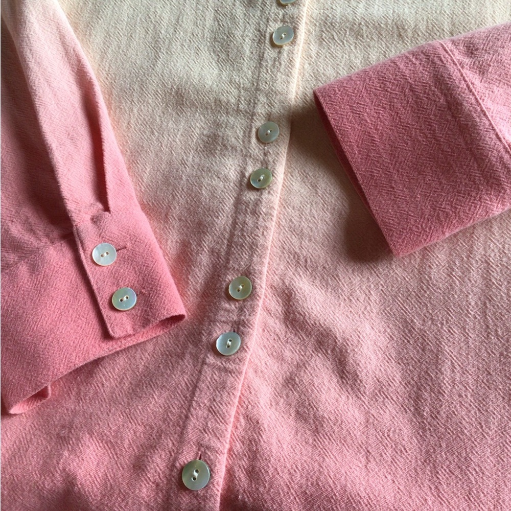 Soft Surroundings M Button Down Tunic - image 5
